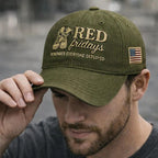 250th Anniversary RED Friday Hat, Remember Everyone Deployed Cap, Patriotic Veteran Military Support Hat, Multi Color USA Cap