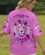 Cowgic A Child Of God Lion Women's All Over Print Shirt
