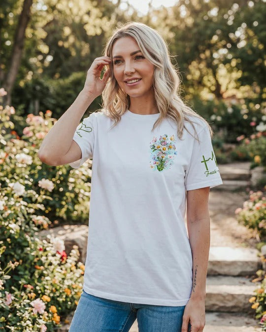 Cowgic With God All Things Daisy Butterfly Women's All Over Print