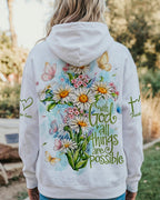 Cowgic With God All Things Daisy Butterfly Women's All Over Print