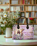 Cowgic Thank You God Leather Handbag