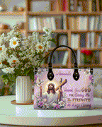 Cowgic Thank You God Leather Handbag