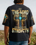 Cowgic Lord Stood With Me Men's All Over Print Shirt