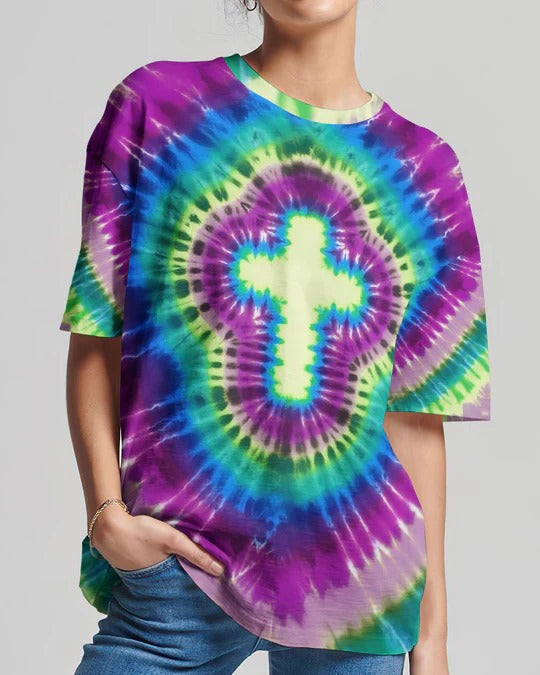 Cowgic Cross Tie Dye Women's All Over Print Shirt
