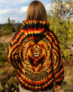 Cowgic Blessed By God Lion Women's All Over Print Shirt
