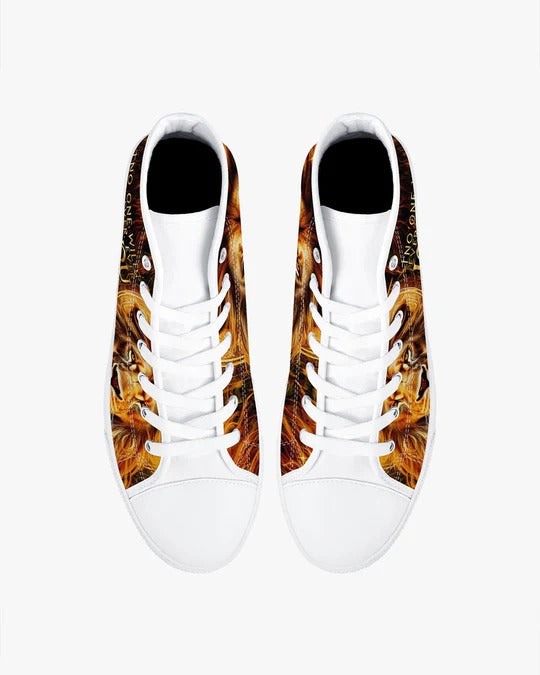 Cowgic No One Will Ever Love You More Than Jesus High Top Canvas Shoes
