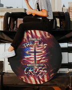Cowgic Stand For The Flag Kneel For The Cross Automotive