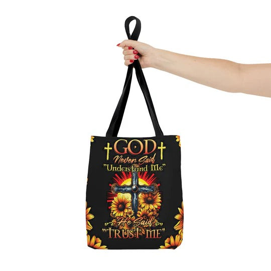Cowgic God Never Said Understand Me Tote Bag
