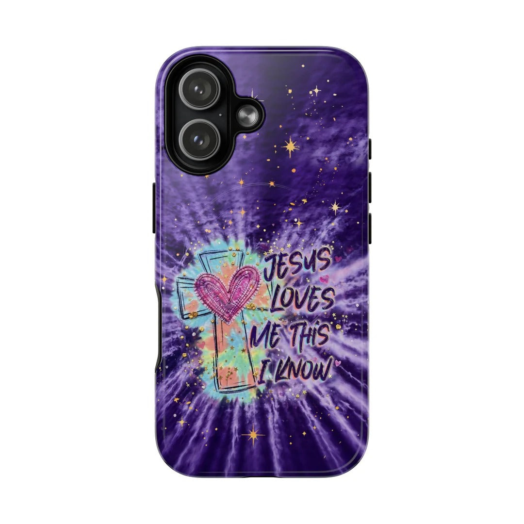 Cowgic Jesus Loves Me This I Know Magnetic Phone Case