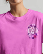 Cowgic A Child Of God Lion Women's All Over Print Shirt