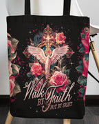 Cowgic Walk By Faith Not By Sight Tote Bag