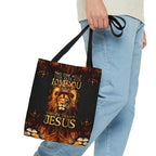 Cowgic No One Will Ever Love You More Than Jesus Tote Bag