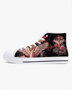 Cowgic Walk By Faith Not By Sight High Top Canvas Shoes