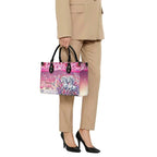 Cowgic This Girl Runs On Jesus And Horses Leather Handbag