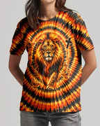 Cowgic Blessed By God Lion Women's All Over Print Shirt