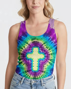 Cowgic Cross Tie Dye Women's All Over Print Shirt
