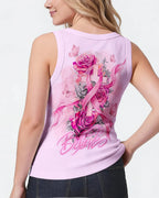 Cowgic Believe In Pink Ribbon Faith All Over Print