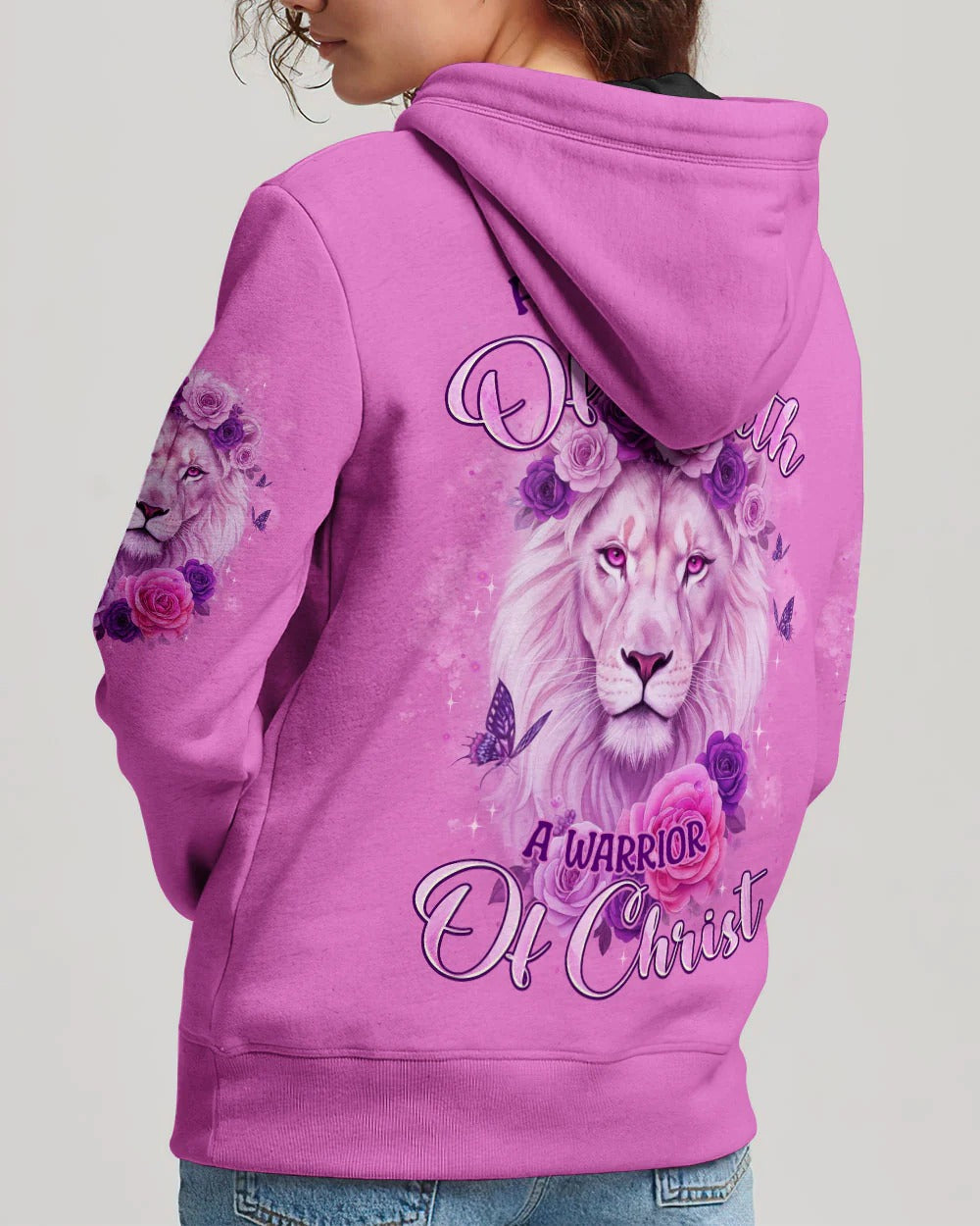 Cowgic A Child Of God Lion Women's All Over Print Shirt