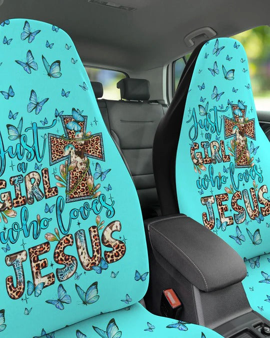 Cowgic Just A Girl Who Loves Jesus Automotive