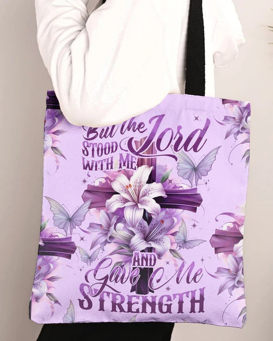 Cowgic Lord Stood With Me Tote Bag