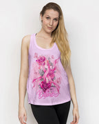 Cowgic Believe In Pink Ribbon Faith All Over Print