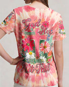 Cowgic God Is Within Her She Will Not Fail All Over Print Shirt