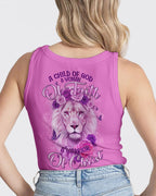 Cowgic A Child Of God Lion Women's All Over Print Shirt