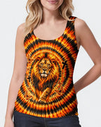 Cowgic Blessed By God Lion Women's All Over Print Shirt