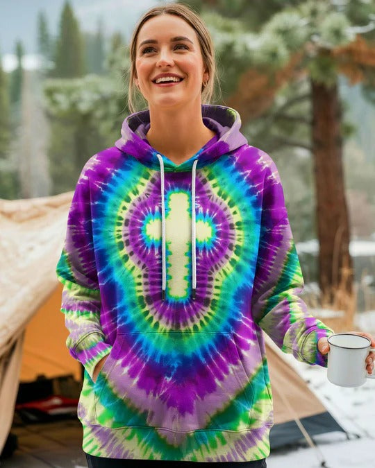 Cowgic Cross Tie Dye Women's All Over Print Shirt