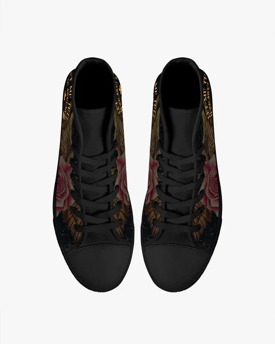 Cowgic Let Me Tell You About My Jesus High Top Canvas Shoes