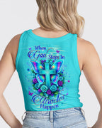 Cowgic When God Steps In Miracles Happen Women's All Over Print Shirt