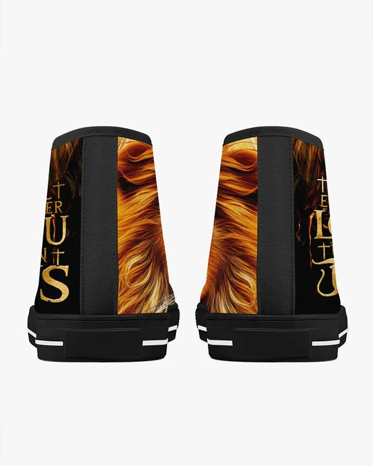 Cowgic No One Will Ever Love You More Than Jesus High Top Canvas Shoes