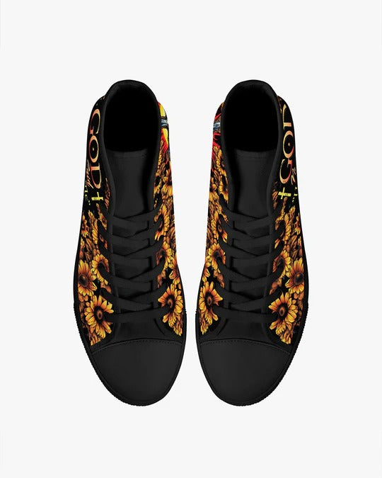 Cowgic God Never Said Understand Me High Top Canvas Shoes