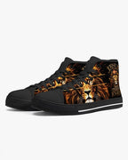 Cowgic Jesus Is The Best Lion High Top Canvas Shoes