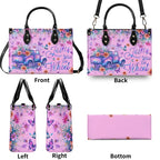 Cowgic Jesus Take The Wheel Leather Handbag