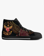 Cowgic Let Me Tell You About My Jesus High Top Canvas Shoes