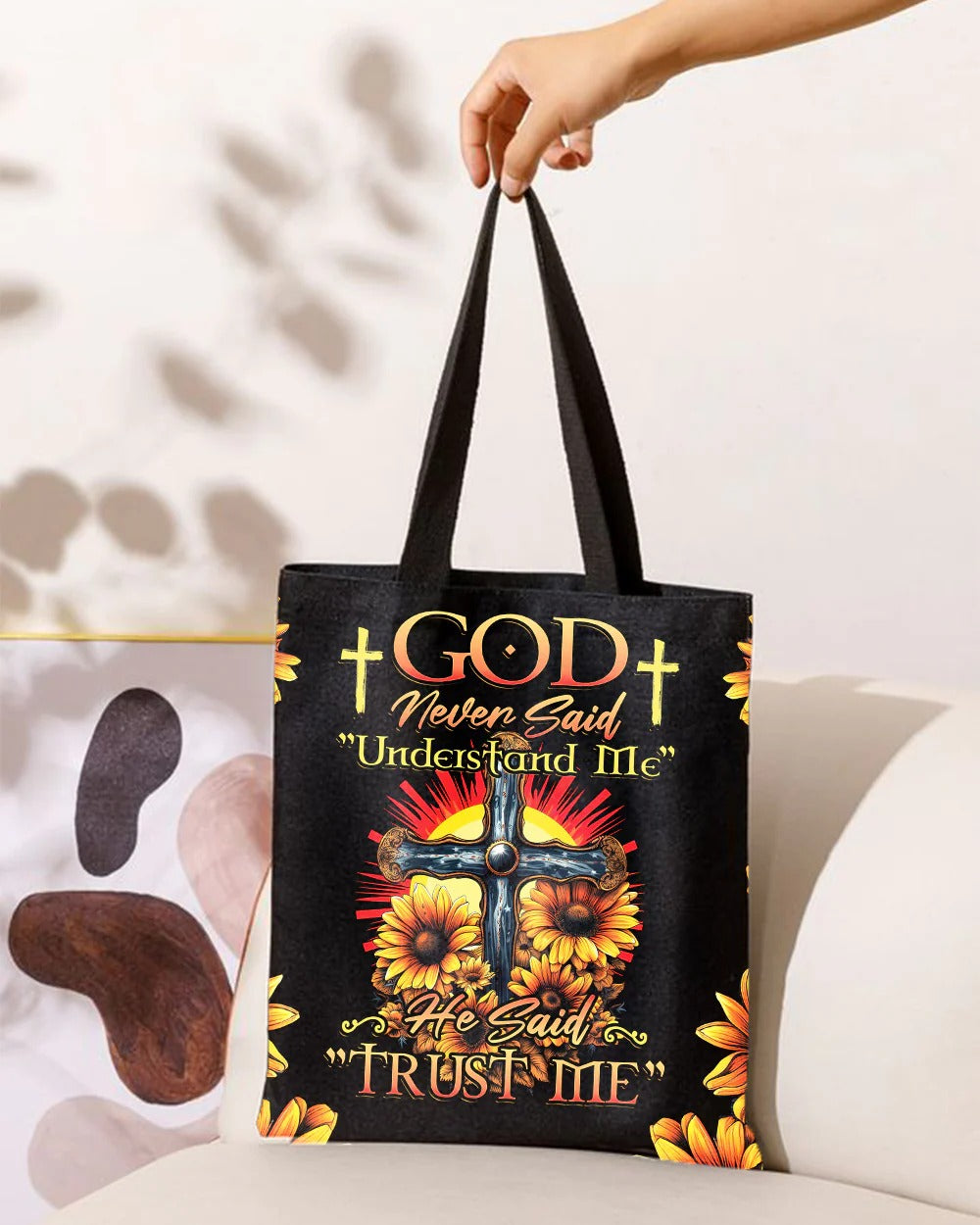 Cowgic God Never Said Understand Me Tote Bag
