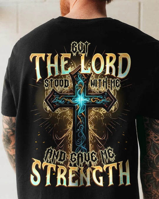 Cowgic Lord Stood With Me Men's All Over Print Shirt