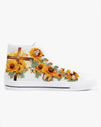 Cowgic With God All Things Are Possible High Top Canvas Shoes