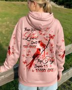 Cowgic Those We Love Don’t Go Away Cardinal Women's All Over Print Shirt