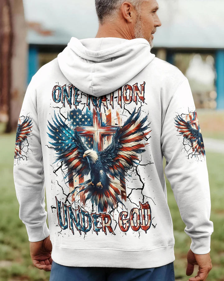 Cowgic One Nation Under God Men's All Over Print Shirt