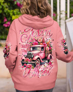 Cowgic Jesus Take The Wheel Women's All Over Print Shirt
