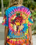Cowgic I Can Do All Things Cross Colorful Women's All Over Print Shirt