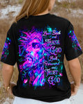 Cowgic Look Back And Thank God Women's All Over Print Shirt