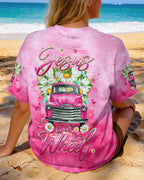 Cowgic Jesus Take The Wheel Women's All Over Print Shirt