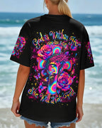 Cowgic God Is Within Her Women’s  All Over Print Shirt