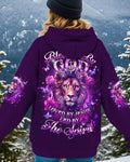 Cowgic Blessed By God Lion Women's All Over Print Shirt