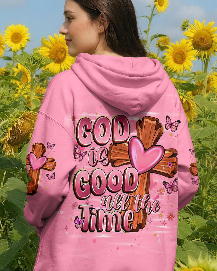Cowgic God Is Good All The Time Women's All Over Print Shirt