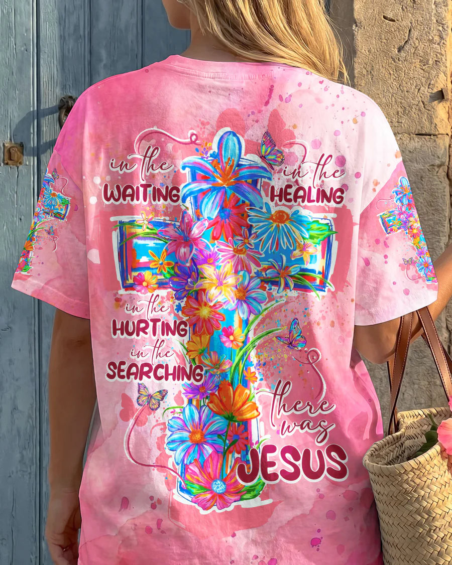 Cowgic There Was Jesus All Over Print Shirt