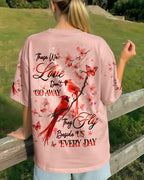 Cowgic Those We Love Don’t Go Away Cardinal Women's All Over Print Shirt